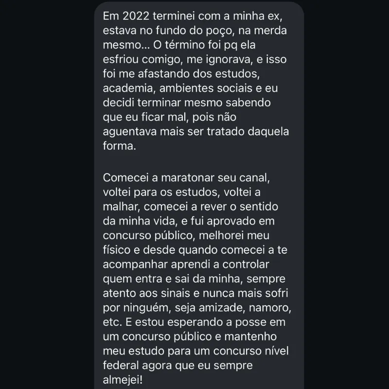 Depoimento real de aluno 1 do Método SAGAZ